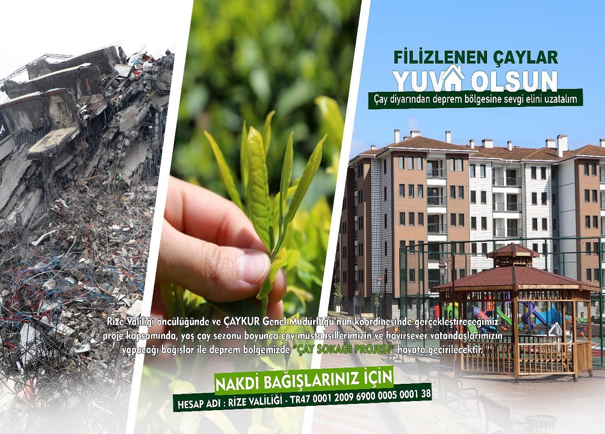 Filizlenen Çaylar “YUVA” Olsun