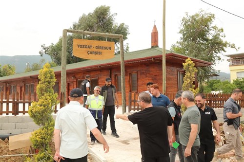 Yozgat Giresun Esnaf Çarşısında Dükkanlar Teslim Edilmeye Başlanıyor