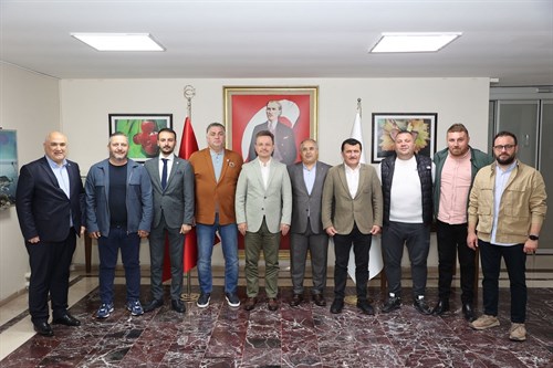 Valimiz Sayın Enver Ünlü, Giresunspor Yönetimini Kabul Etti